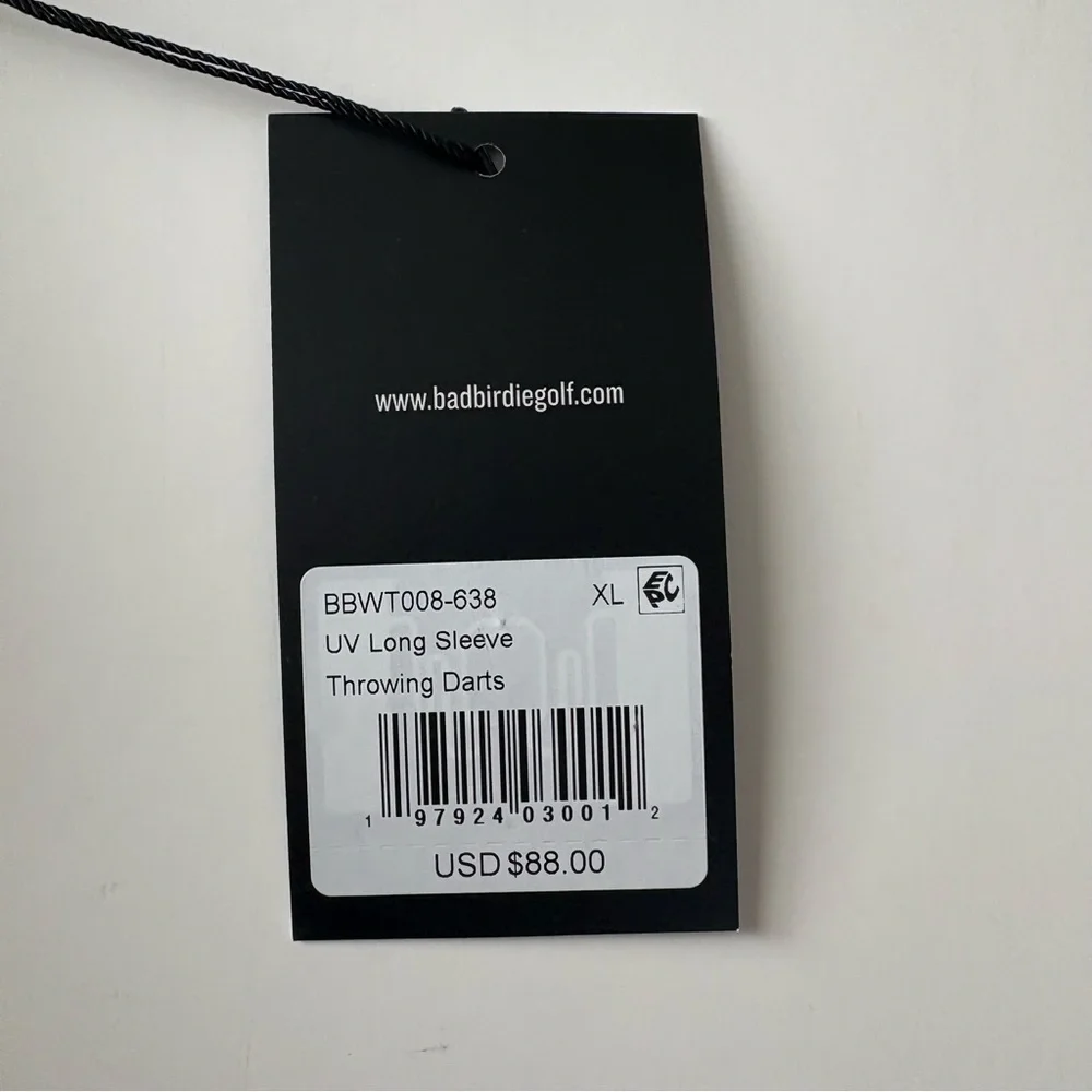 Women’s Bad Birdie Golf Blade UV Quarter Zip Pullover XL NWT MSRP $88 - Picture 3 of 6